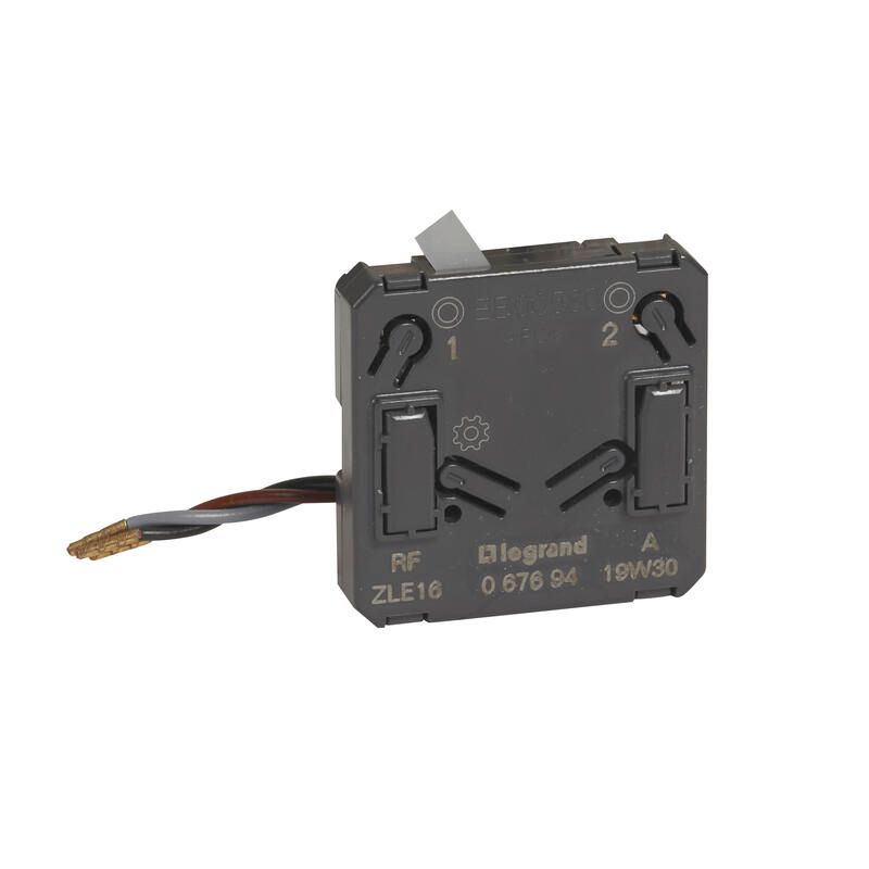 Interrupteur pour volet roulant à câbler pour installation connectée dooxie  with Netatmo avec plaque blanche - particulier