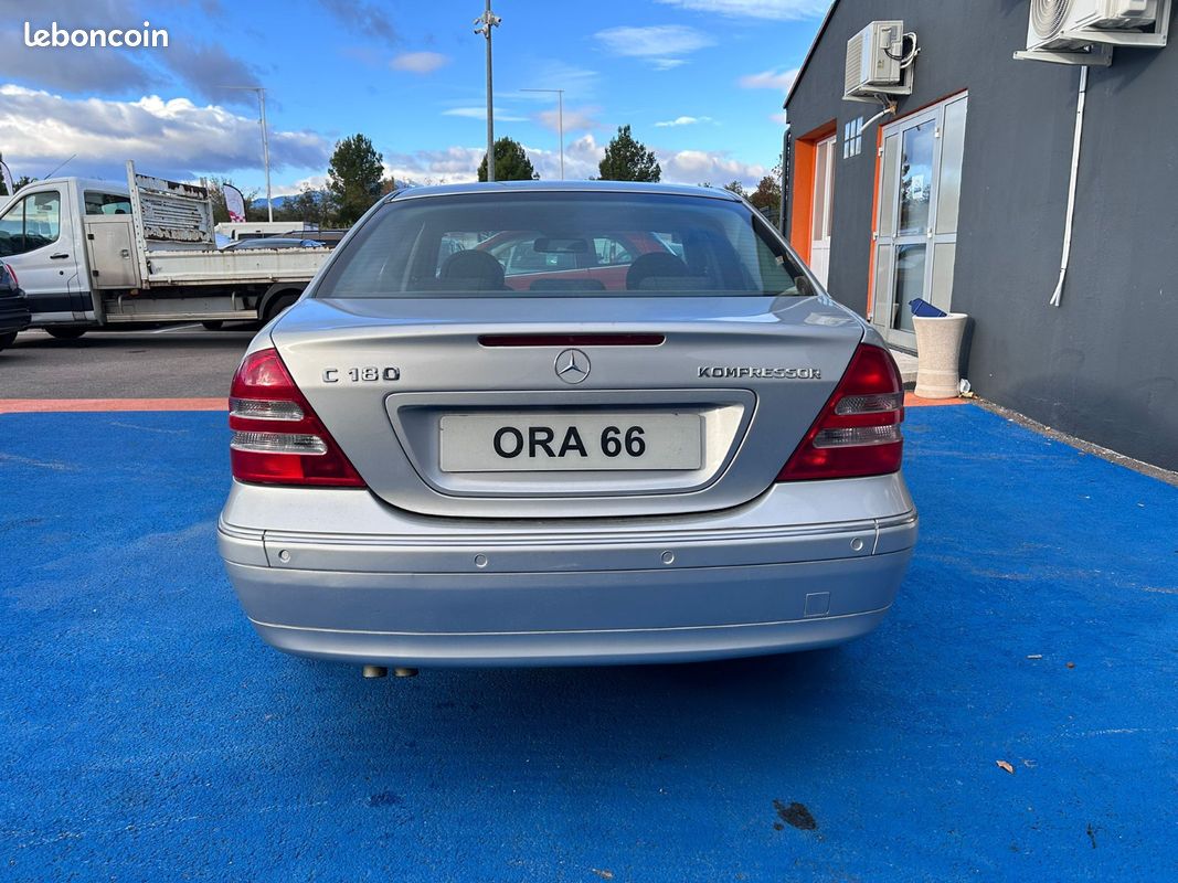 Mercedes CLASSE C 180 KOMPRESSOR ELEGANCE BVA (image 4)