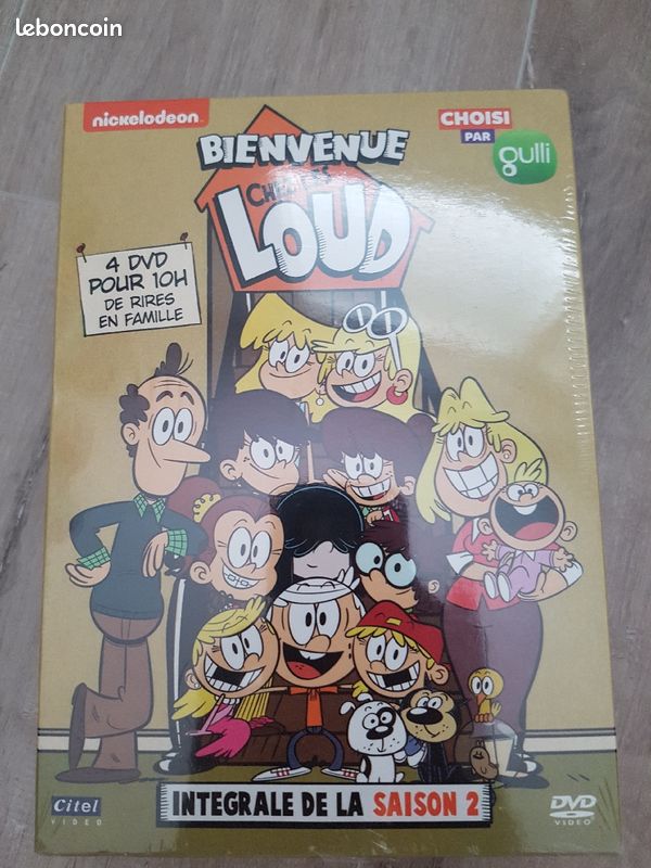 Je vends mes DVD bienvenue chez les Loud et livre (image 1)