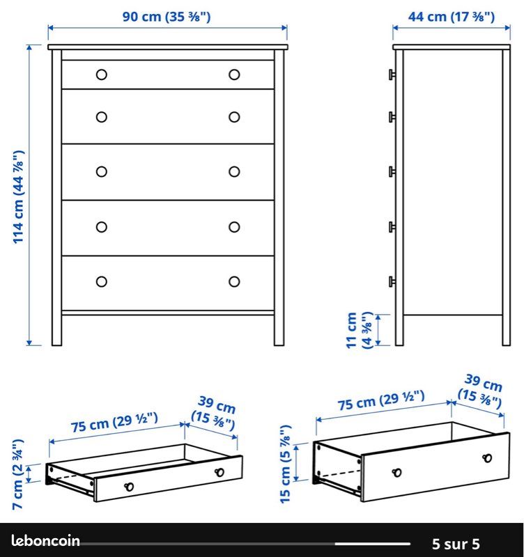 Commode IKEA KOPPANG (image 6)