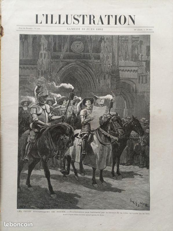 L'illustration - Samedi 18 juin 1892 (image 1)