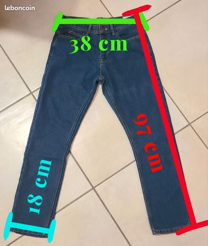 Pantalon Jeans XS/S (12-14 ANS) (image 3)