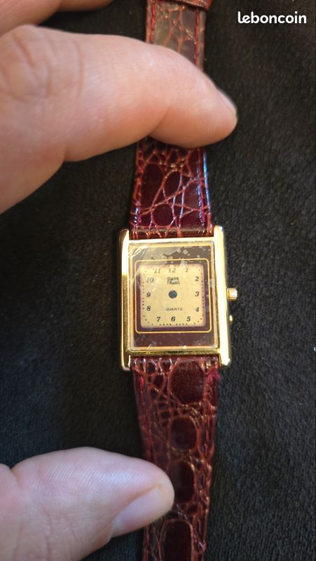 Montre Vintage Homme Pierre Rucci, Boîtier Pierre, Design élégant, Collection