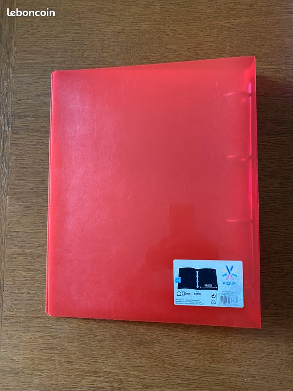 Grafoplás Classeur A4 Anneaux 25 Mm - Inclut 100 Feuilles Quadrillées 5x5 Et 4 Séparateurs, Fermeture Élastique