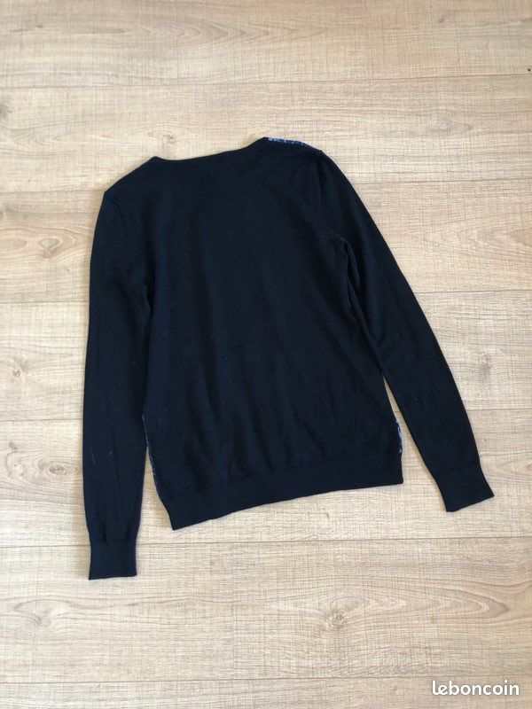 Gilet noir et bleu Caroll taille 36 jamais porté (image 8)