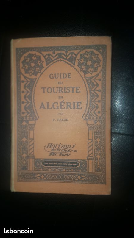 Guide du touriste en algérie de 1925 (image 1)
