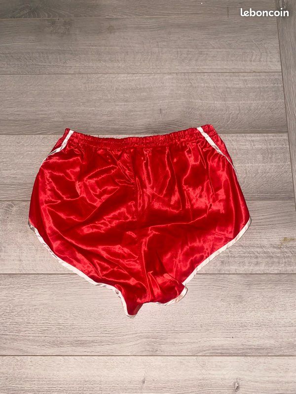 Short De Course Le Coq Sportif Vintage Années 70 Rouge Taille S Femme