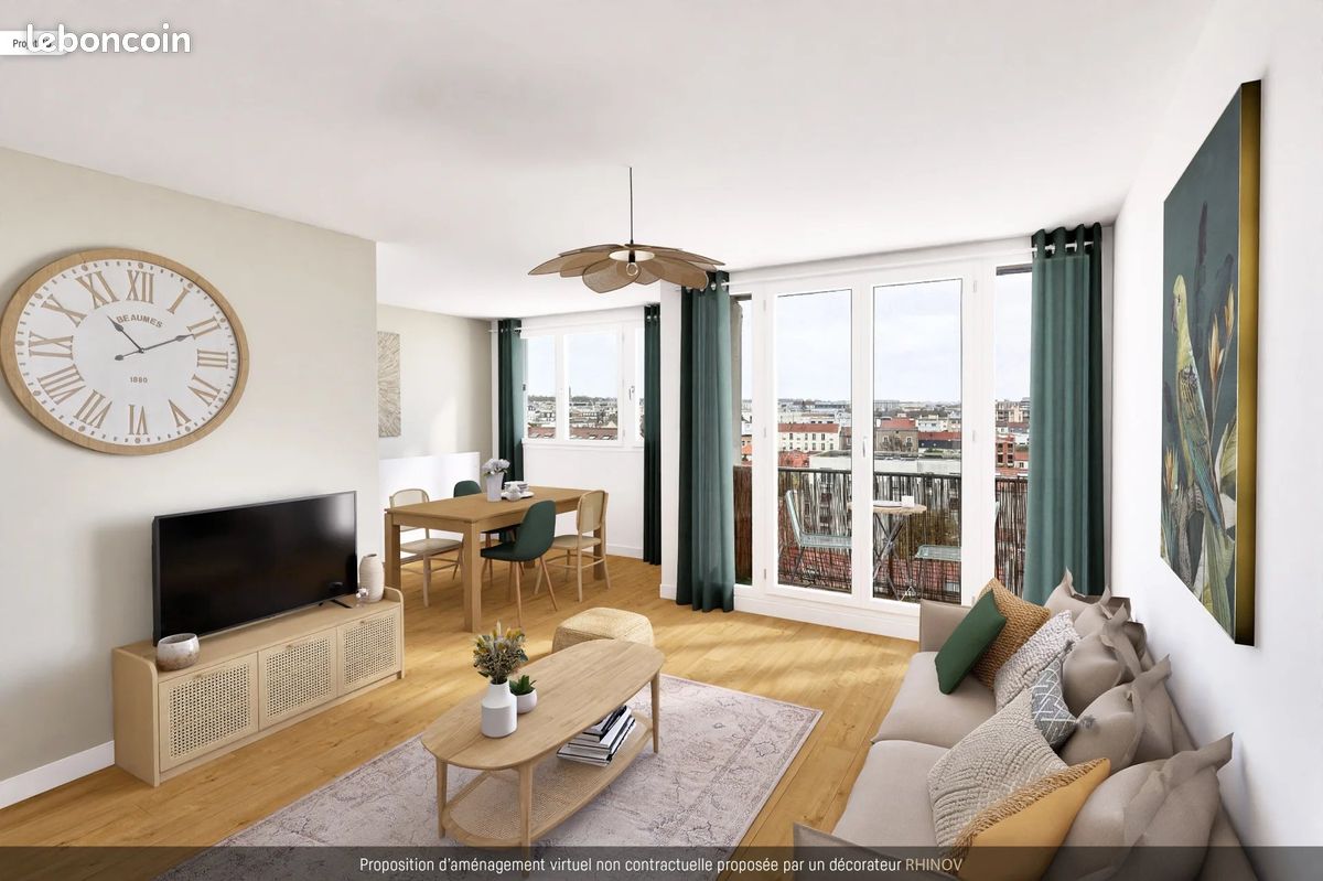 Appartement 3 pièces 63 m² · à Alfortville · 63 m² · 252 249 €