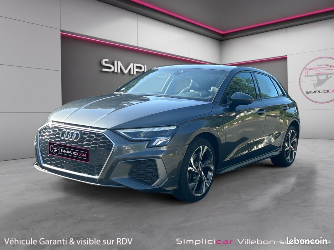 AUDI A3 Sportback 40 TFSIe 204 S tronic 6 S Line CarPlay Caméra de recul Entretient Audi Origine France Garantie 12mois (image 16)