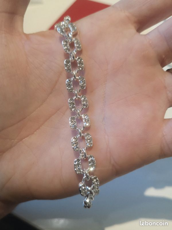 Bracelet unisexe hip hop Diamants (image 2)