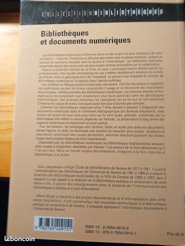 Bibliothèques et documents numériques (image 2)