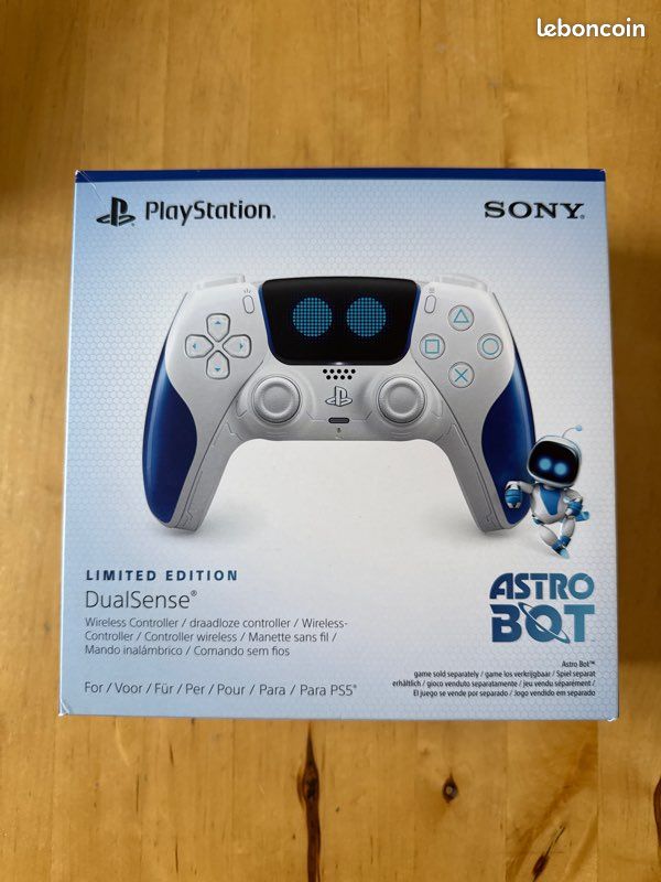 Manette sans fil DualSense ASTRO BOT Limited Edition - accessoire PS5 Matériel PS5 - Prix & Rareté