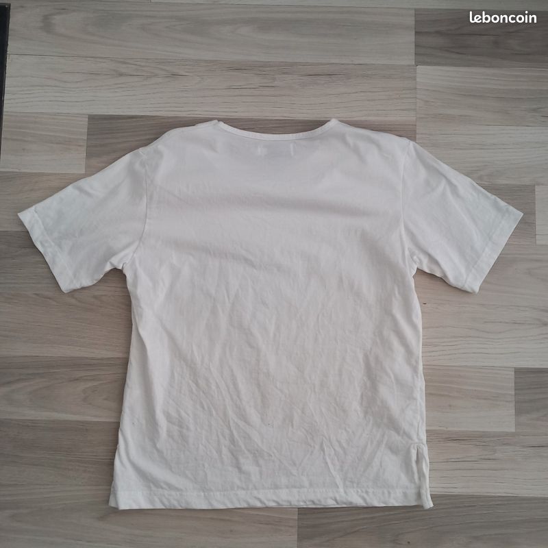 T-shirt femme blanc à motifs Tempo Reale taille M (image 8)
