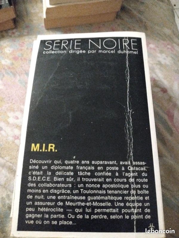 M.I.R. - André Gex - Série Noire Policer (image 2)