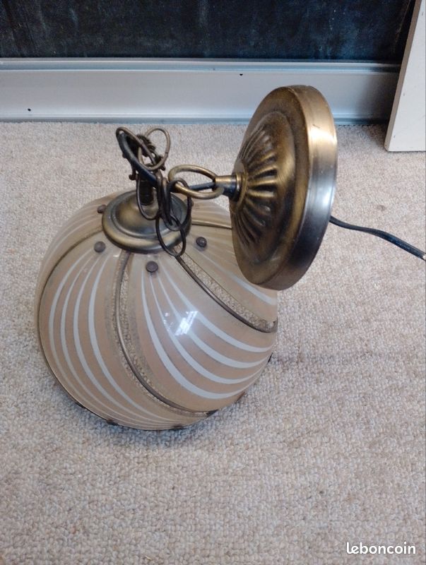 Suspension lustre vintage (image 2)