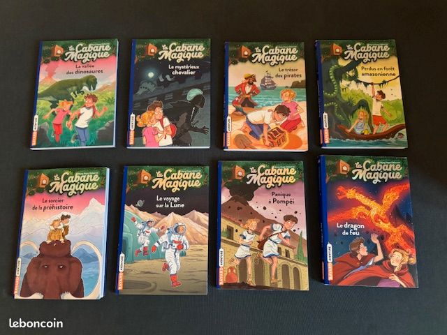 LOT DE LIVRES "LA CABANE MAGIQUE" (X8) - 24 au lieu de 48 (image 1)