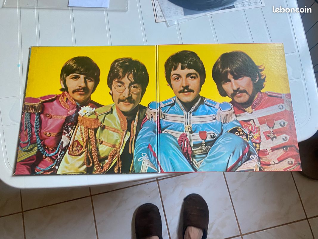 The Beatles Sgt Pepper 33t Japon (image 7)