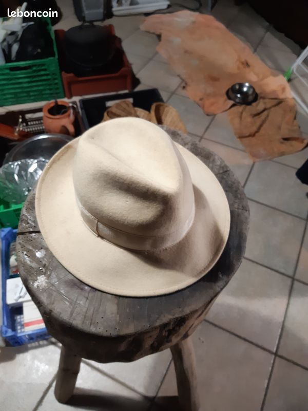 Chapeau de feutre blanc (image 2)