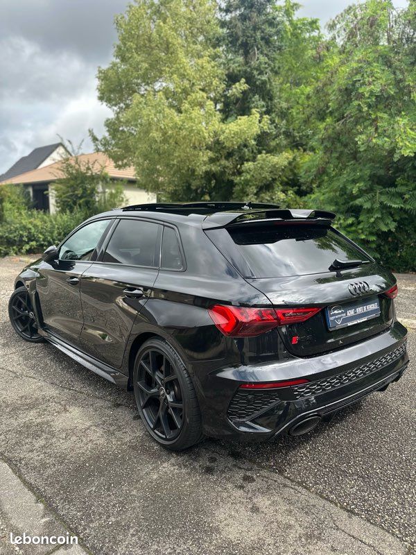 Audi rs3 sportback 8y 400cv française full black modèle 2022 full options garantie juin 2026 - Miniature 3