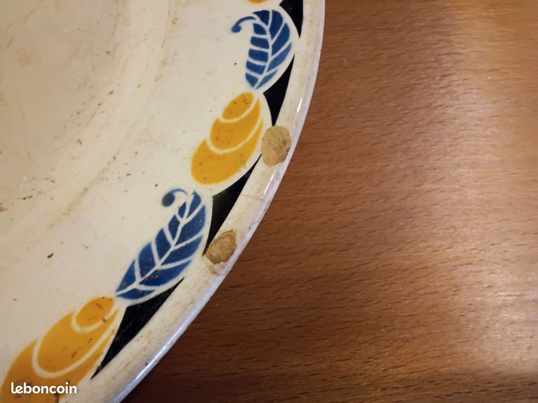 Plat ancien digoin Sarreguemines (image 2)