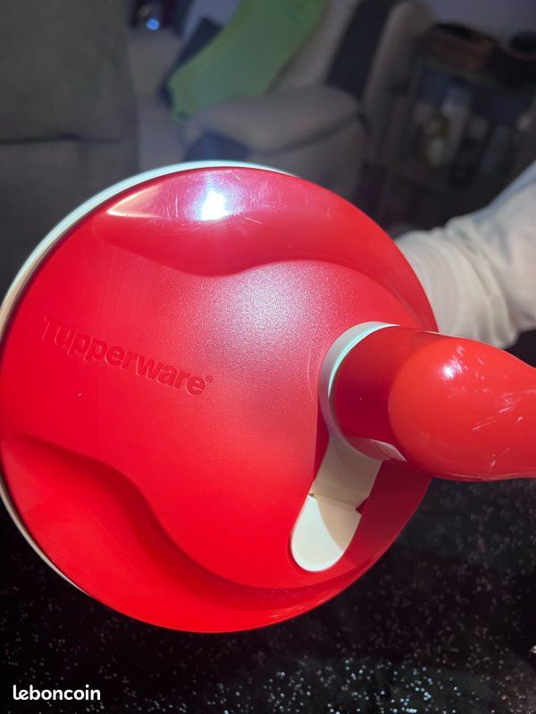 Hachoir Mixeur Manuel Tupperware Quick Chef – Dans Sa Boîte – Peu Servi