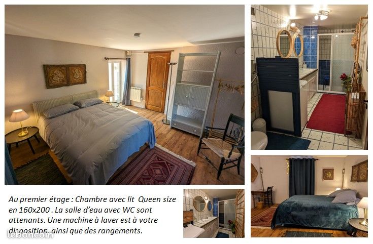 Gîte le Trait-d'Union jusqu'à 8 personnes - Puy de Dôme 63 - Issoire (image 9)
