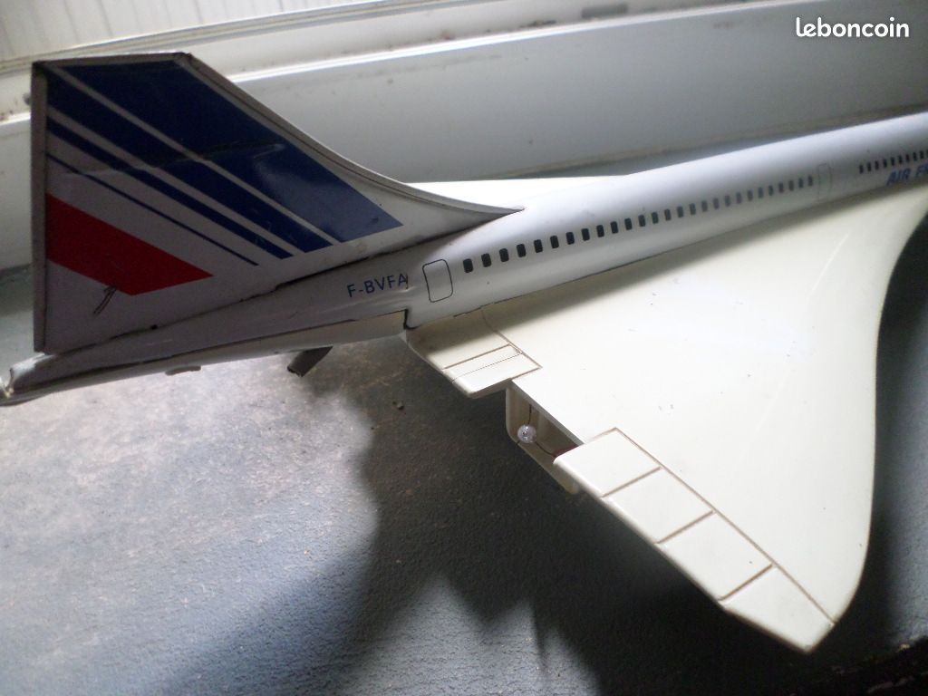 Maquette Concorde Joustra en tôle Air France (image 2)