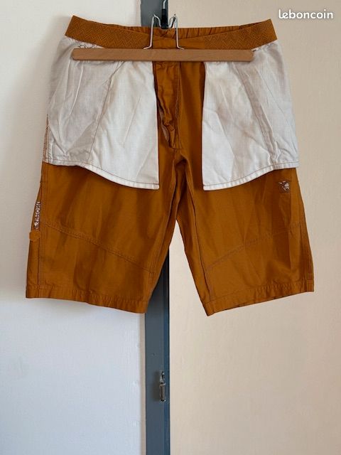 Short Grand Chelem Performance – Kaki, Taille 44, Stretch évacuant, Golf