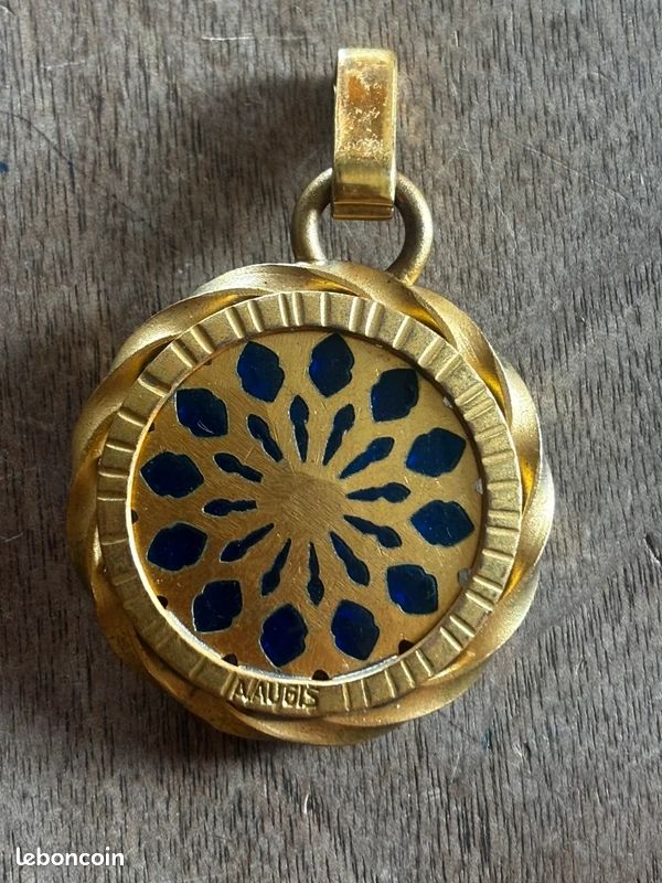Pendentifs - Pendentif Médaille Régionale émaiilée Années 60 Armoiries Dunkerque Nord Pas De Calais 2000286677