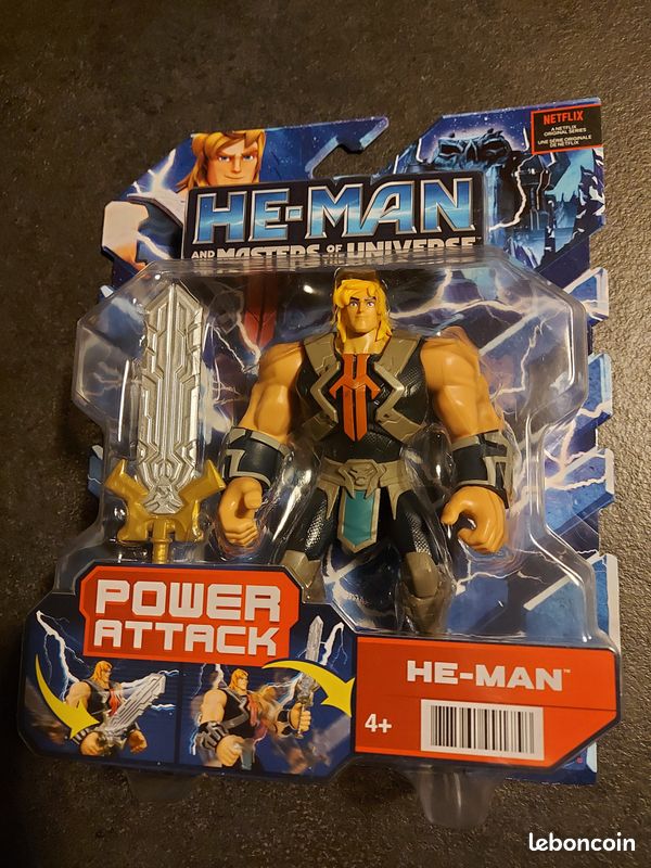 Figurine HE-MAN ou MUSCLOR Maitre de l'univers édition MATTEL NEUF (image 3)