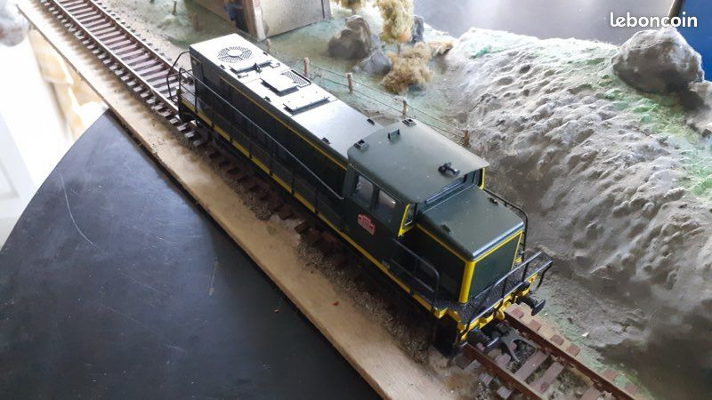Châssis De Locomotive Roco BB 63998 – HO 1/87e – Analogique – Pour Pièces Ou Projet