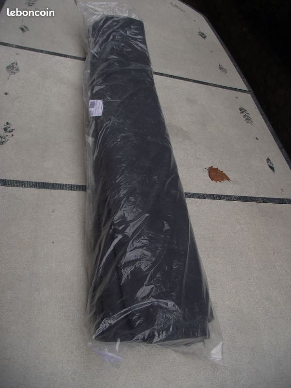 Toile acrylique epaisse grise pour store banne 4x3 m NEUVE (image 1)