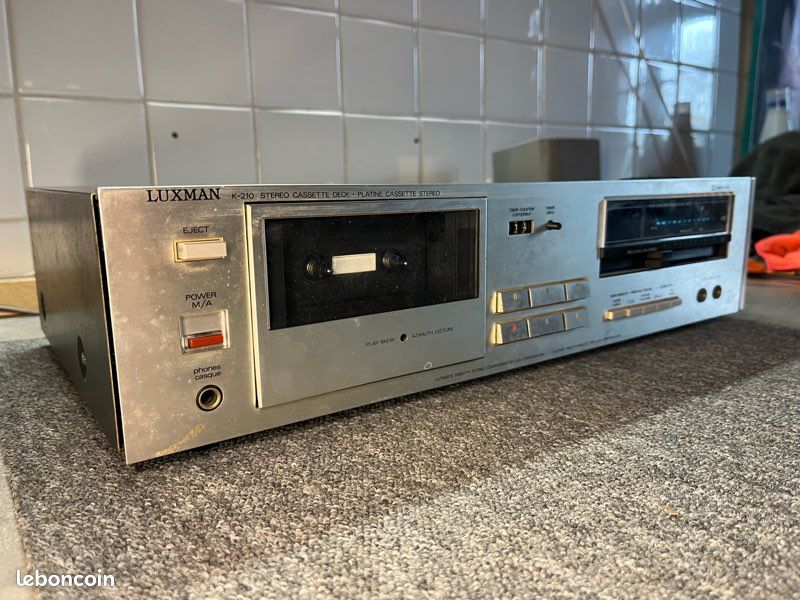 Platine cassette LUXMAN K-210 - Photo, audio & vidéo