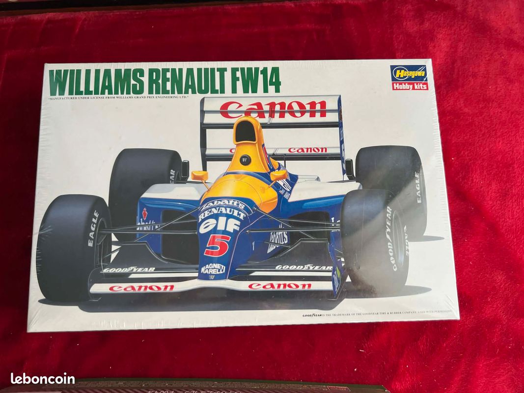 COLLECTION F1 À grande échelle Williams Fw14B Camel Spécification 1/24