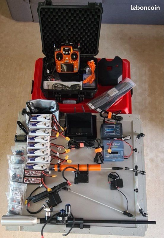 Drone professionnel ARES V3 – Nettoyage toiture / Pulvérisation – Lot complet (image 2)