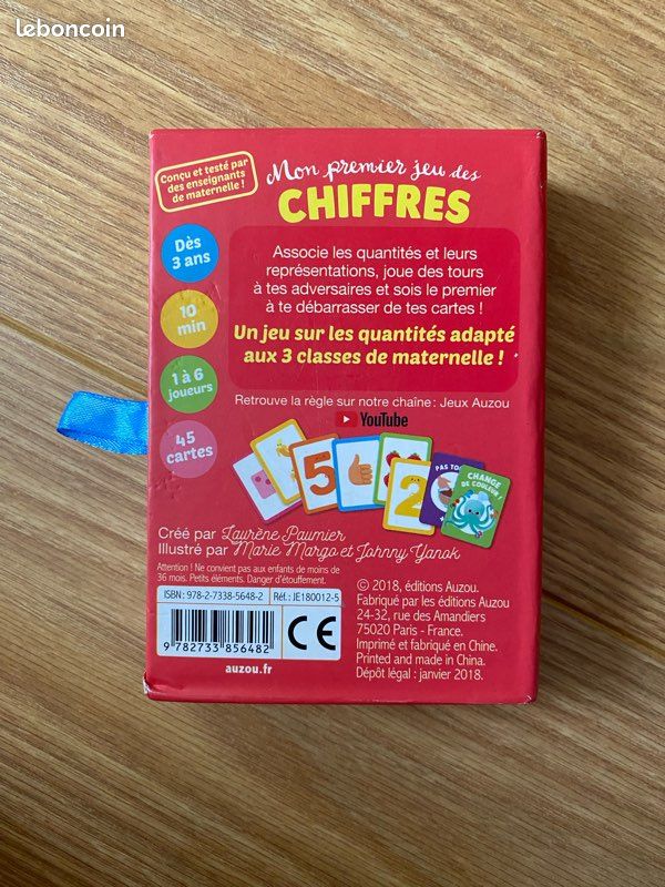 Premier jeu chiffres Auzou (image 2)