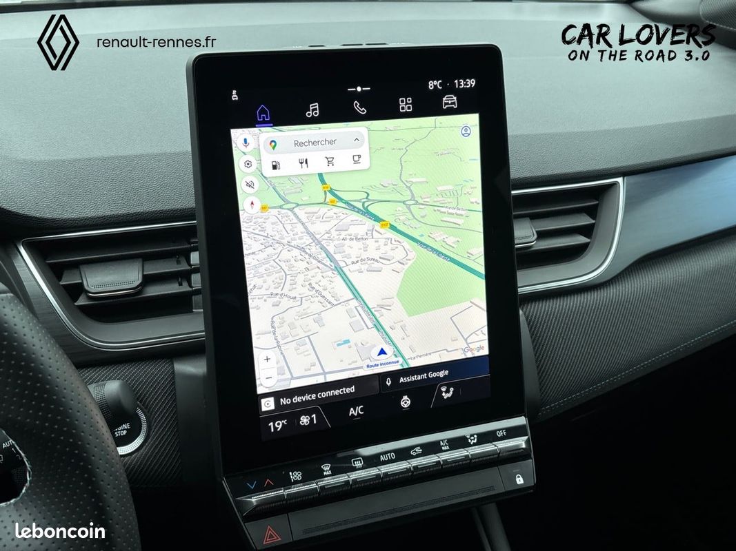 RENAULT Captur E-Tech full hybrid 145 ch esprit Alpine (image 9)