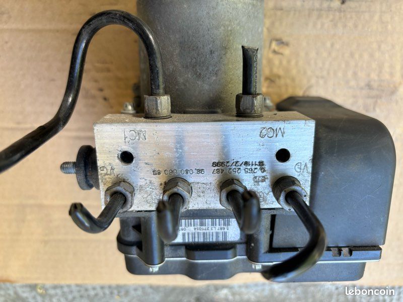 Bloc hydraulique ABS - PEUGEOT 3008 5008 I (1) 1.6L HDI 114ch 115ch 120CV : 9808066080 (image 2)