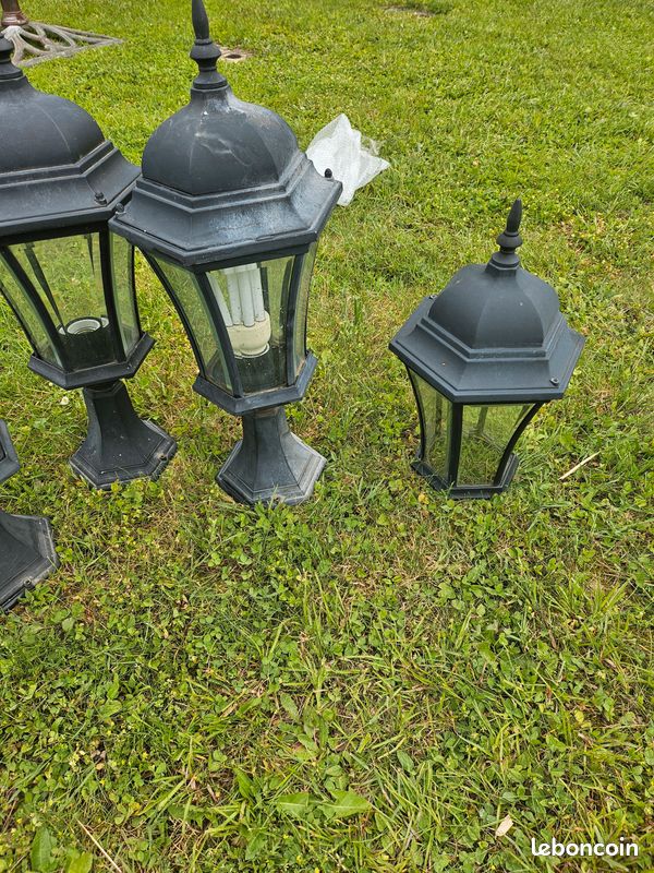 3 potelets fonte aluminium (image 2)