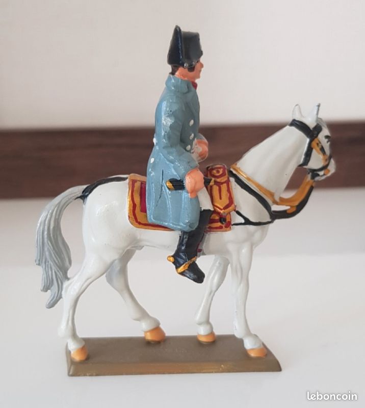 Lot De 6 Figurines Napoléon – Soldats En Plomb Peint – Vintage