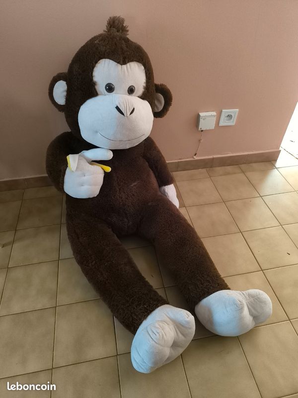 Jouet Singe En Peluche Geante Peluche Géante Singe Chimpanzé XXL