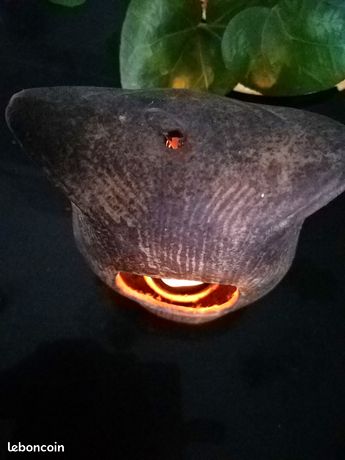 Lampe Photophore Chouette Hibou En Grès – Déco Vintage Rétro Céramique