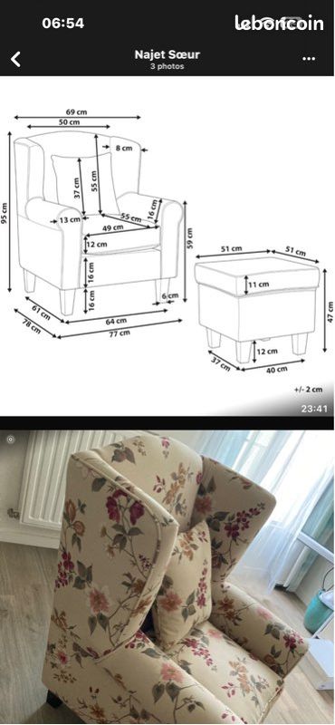 L canapé comme neuf (image 3)