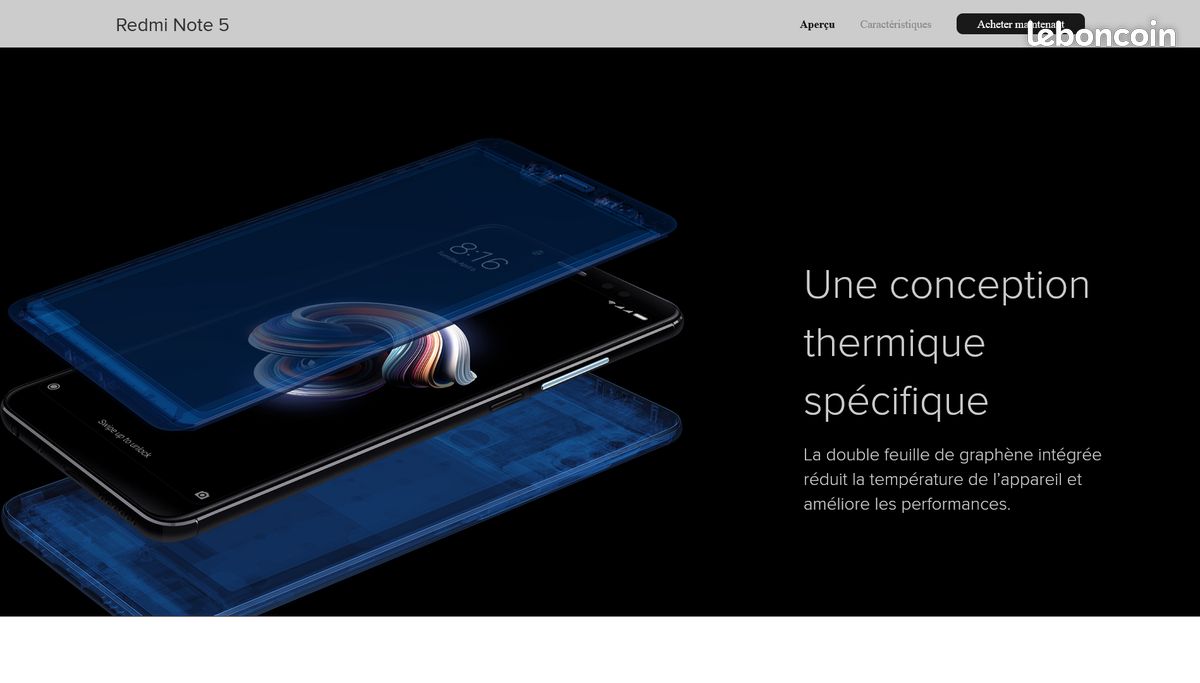 Redmi Note 5 - 64Go Bon état (image 5)