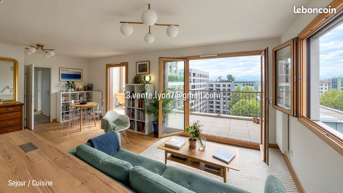 Appartement 3 pièces 70 m² · à Lyon · 70,1 m² · 469 000 €