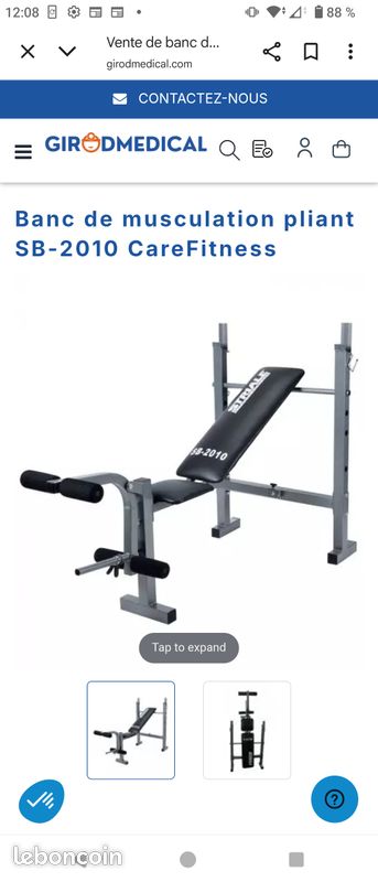 DF SPORTS Banc de Musculation Mercure Multifonction
