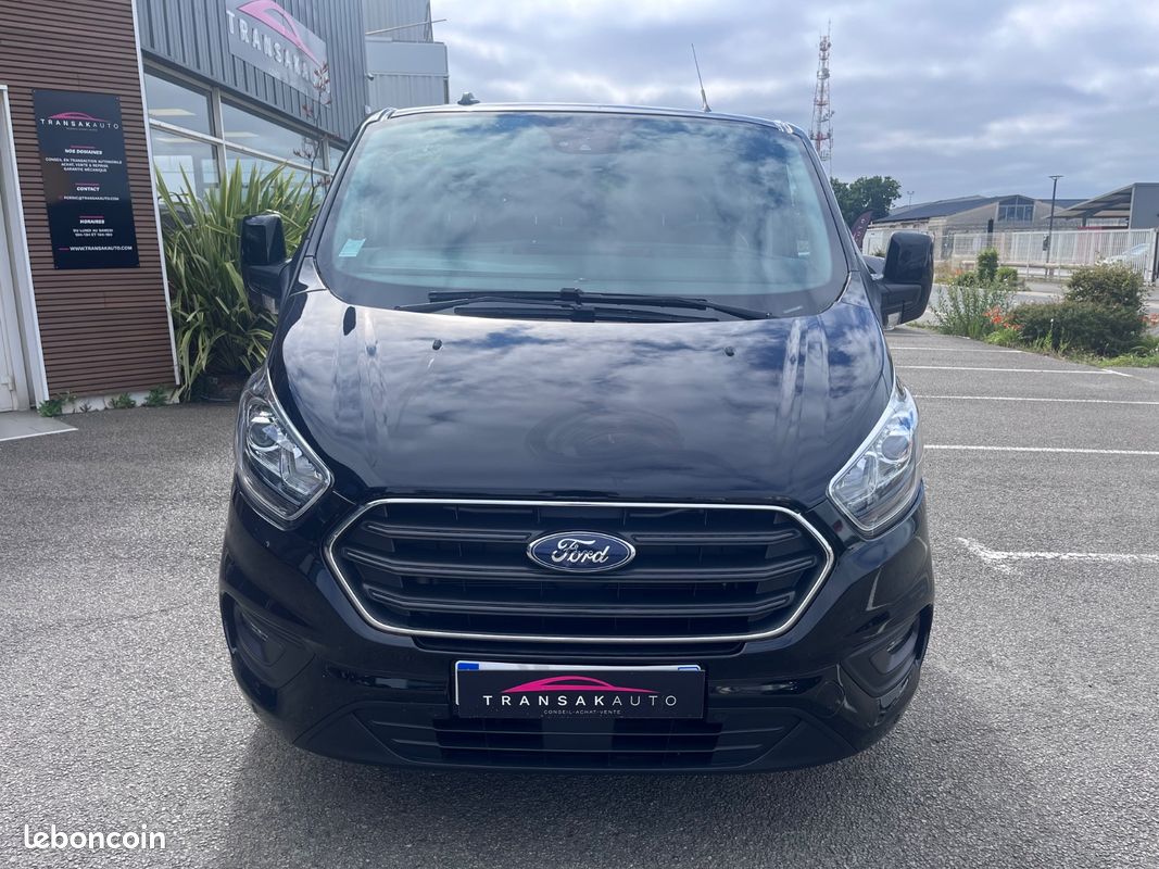 Ford transit custom cabine approfondie 320 l2h1 2.0 ecoblue 130 bva limited prix ttc/tva recuperable (image 8)