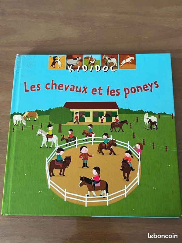 Les chevaux et les poneys KIDIDOC 6 ans (image 1)