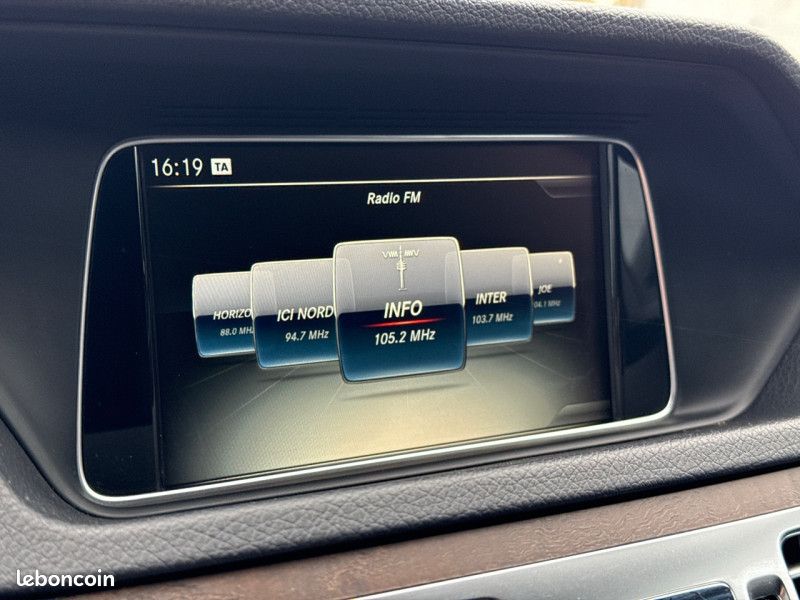 Mercedes CLASSE E BREAK 200 CDI BUSINESS EXECUTIVE 7G-TRONIC * 2016 * GARANTIE (image 22)