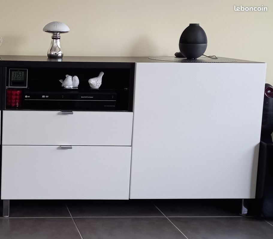 MEUBLE TV et TABLE BASSE IKEA (image 1)